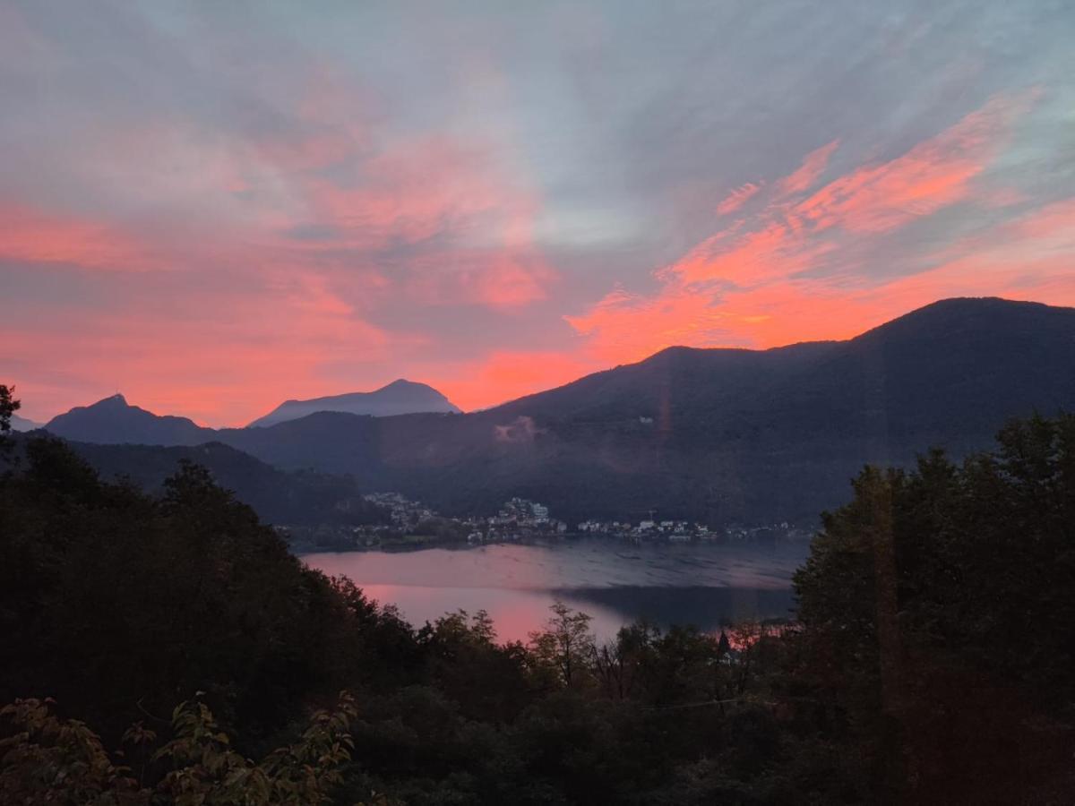 La Finestra Sul Lago Bed & Breakfast Brusimpiano Bagian luar foto