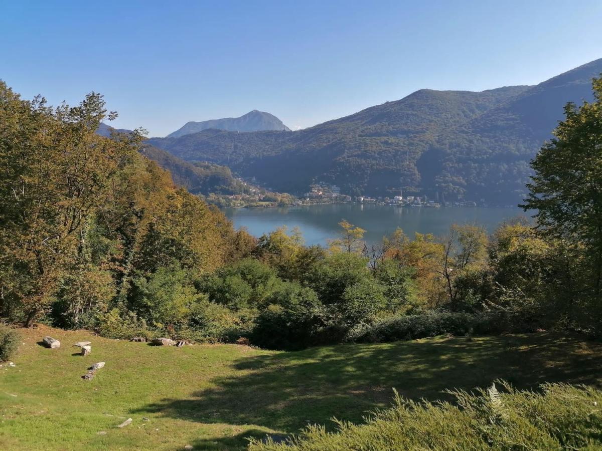 La Finestra Sul Lago Bed & Breakfast Brusimpiano Bagian luar foto